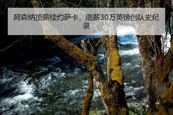 阿森纳顶薪续约萨卡，周薪30万英镑创队史纪录
